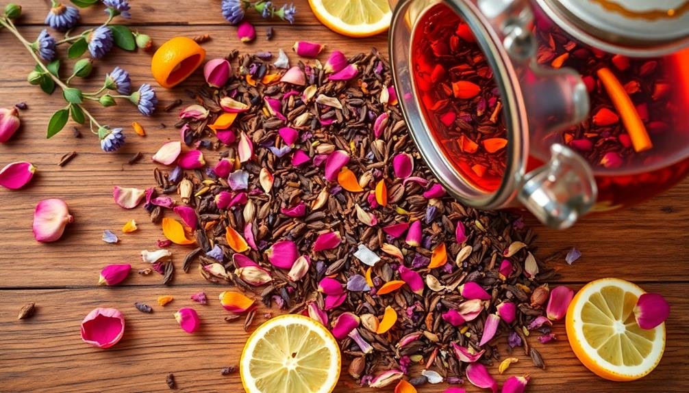 blossoms meet zesty flavors