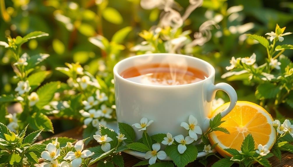 boosting herbal tea taste