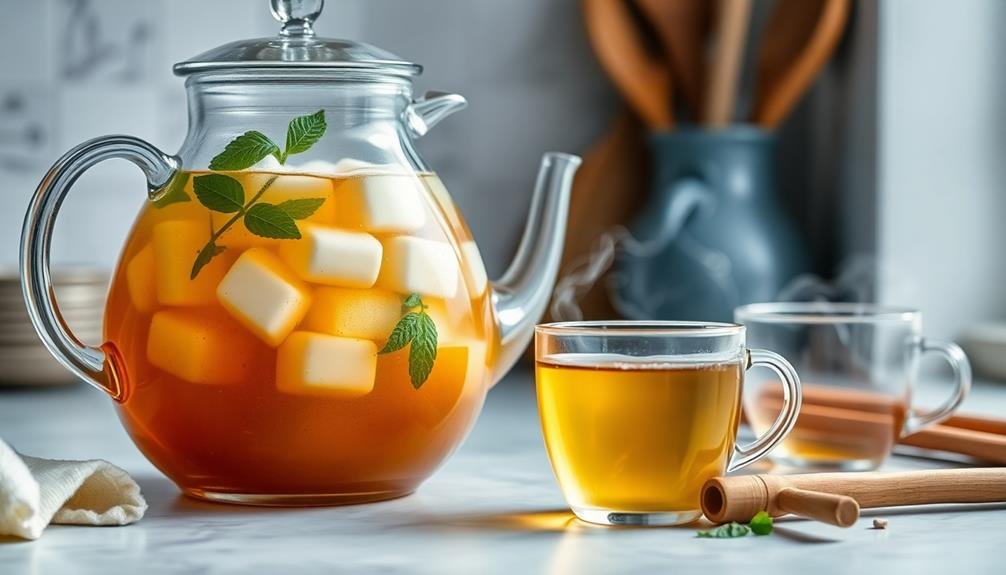 brewing a warm beverage