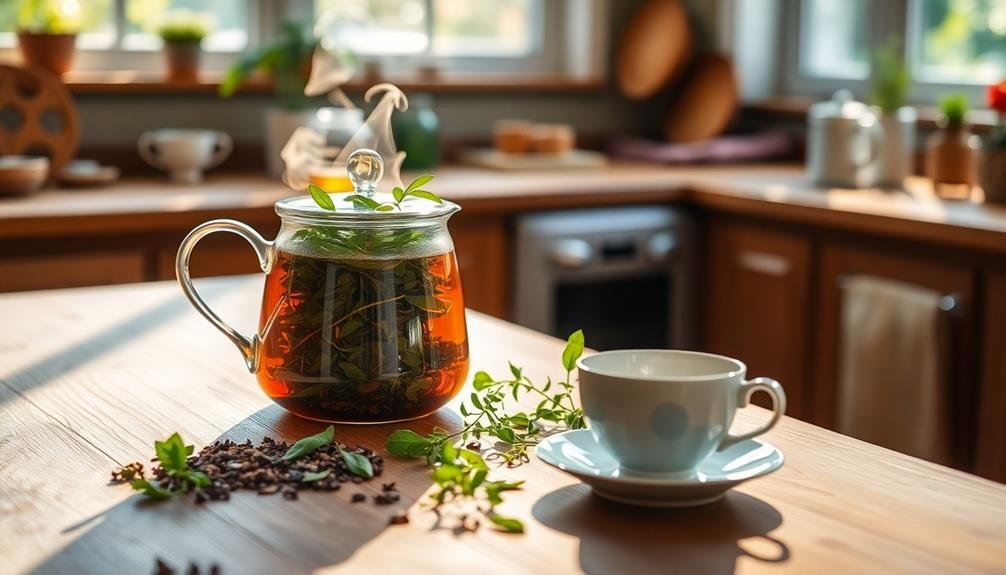 brewing perfect herbal tea