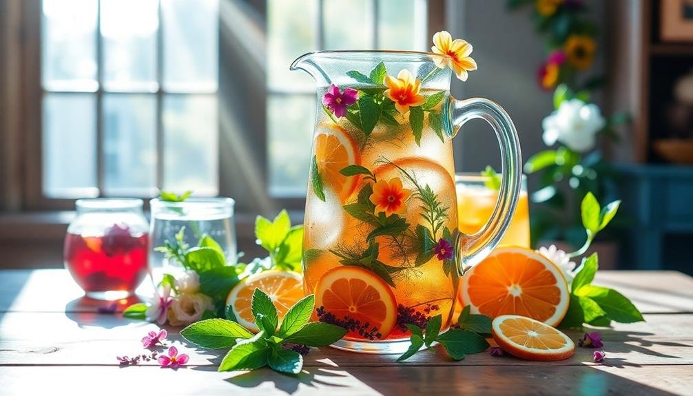 caffeine free iced herbal teas