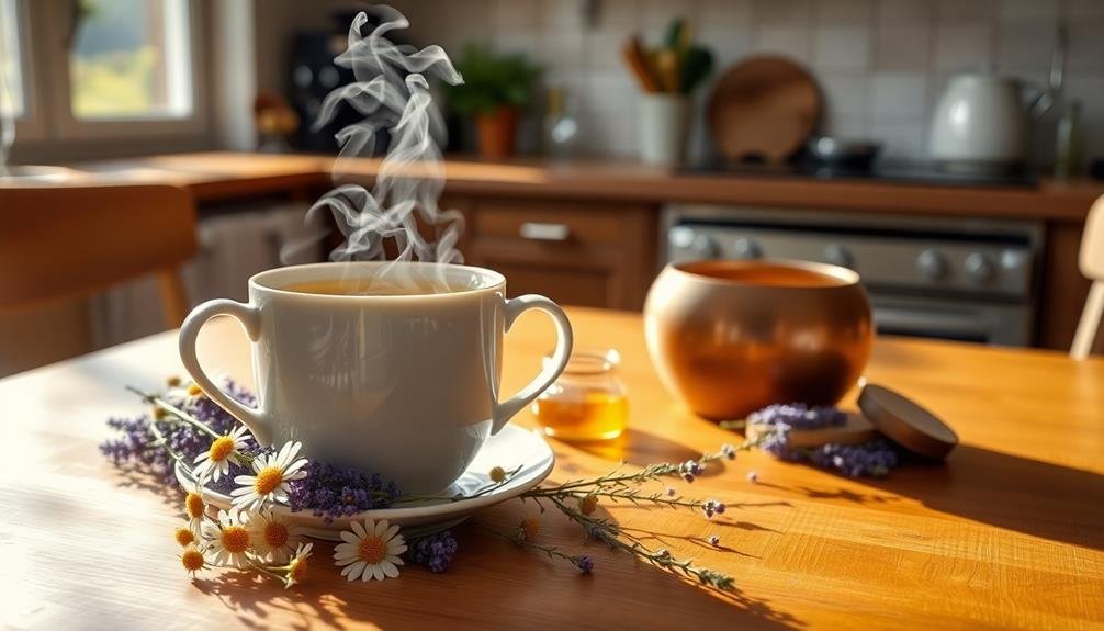 calming herbal tea blend