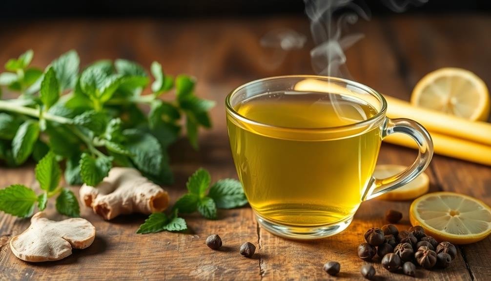 calming herbal tea mix