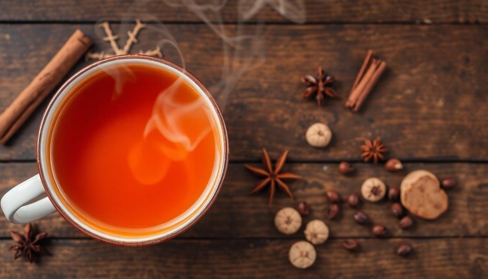 chai spiced herbal tea