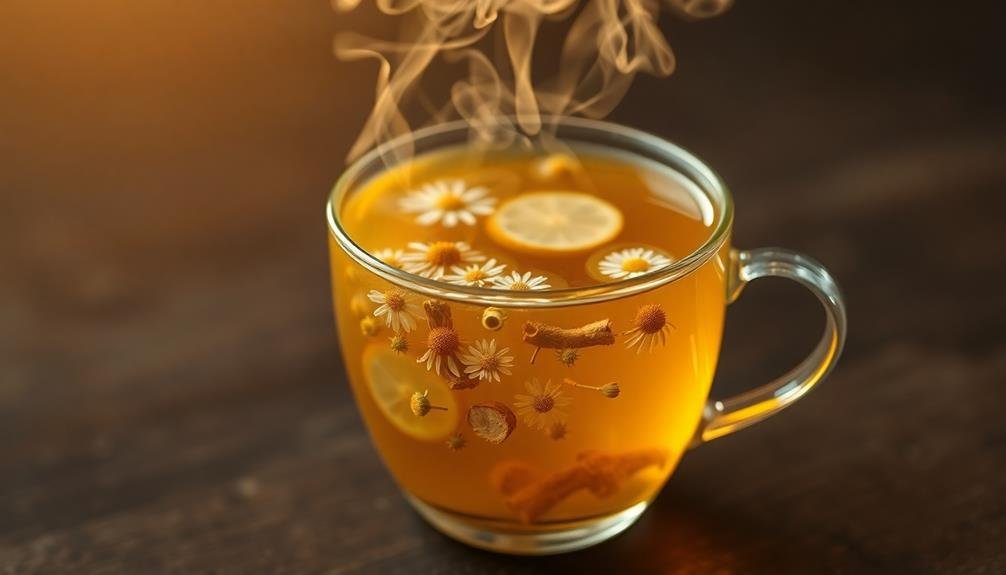 chamomile ginger tea benefits digestion