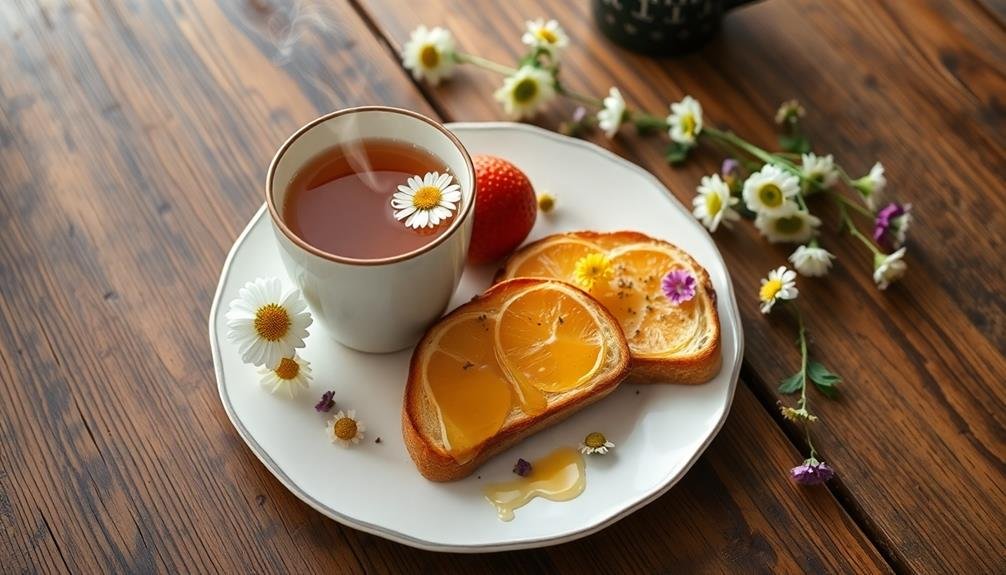 chamomile infused breakfast recipes