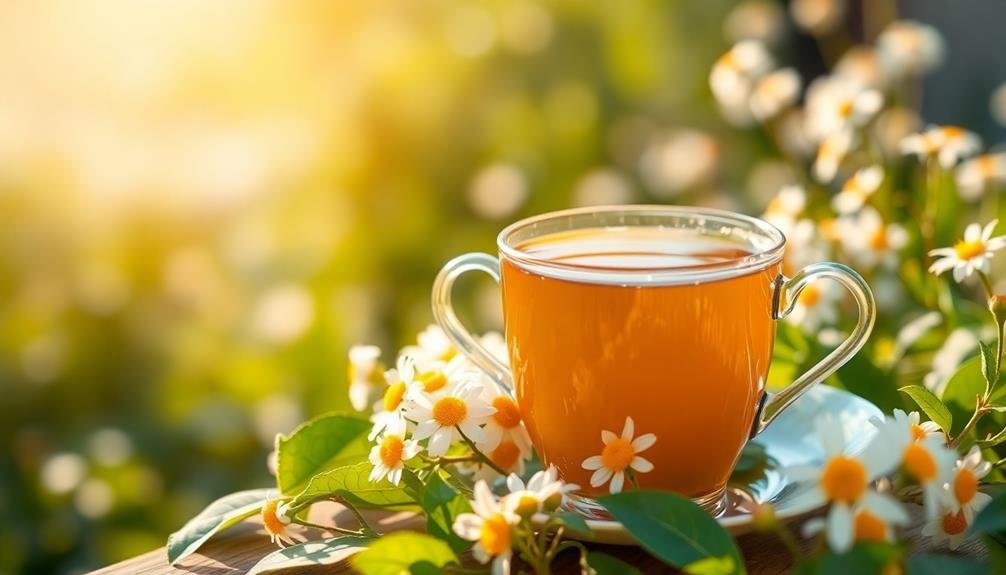 chamomile promotes relaxation effects