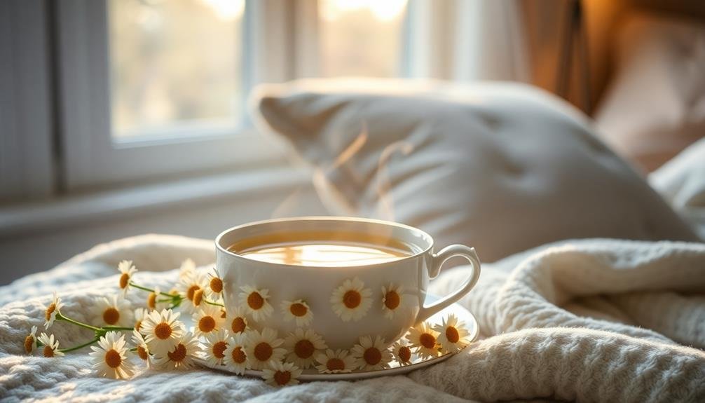 chamomile promotes restful sleep