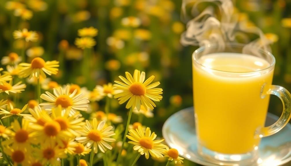 chamomile s calming sun effects