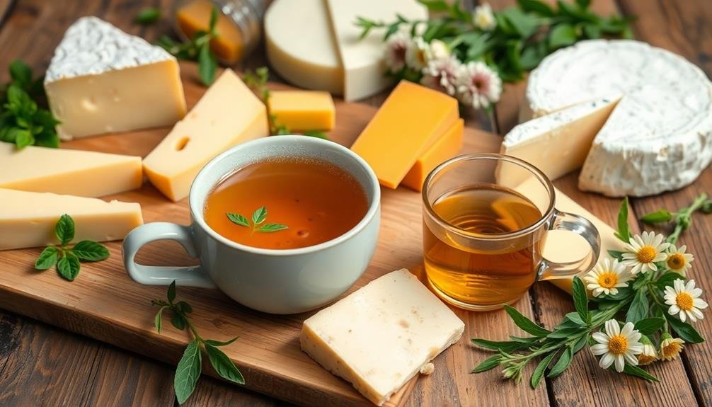 cheese paired with echinacea