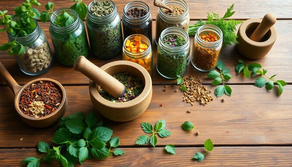choose your dried herbs