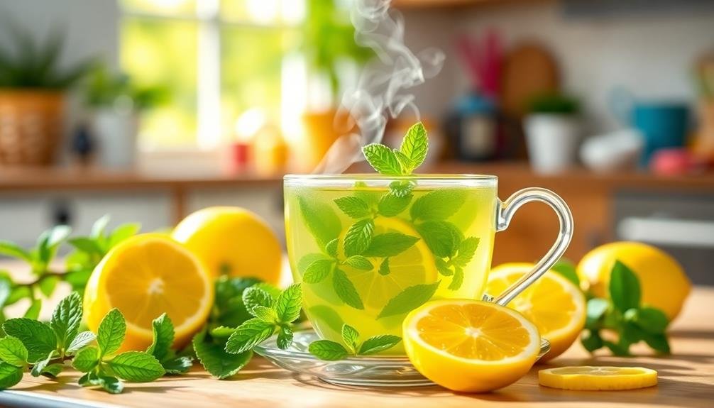 citrus herbal beverage delight