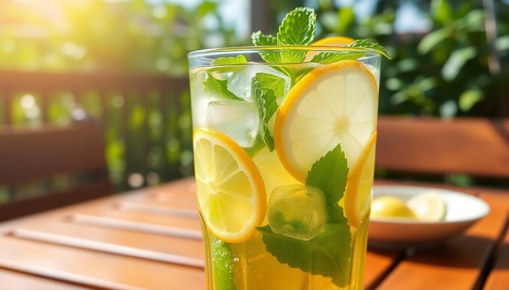 citrus infused refreshing beverages