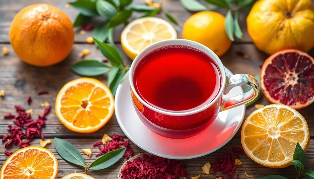 citrus infused rooibos tea