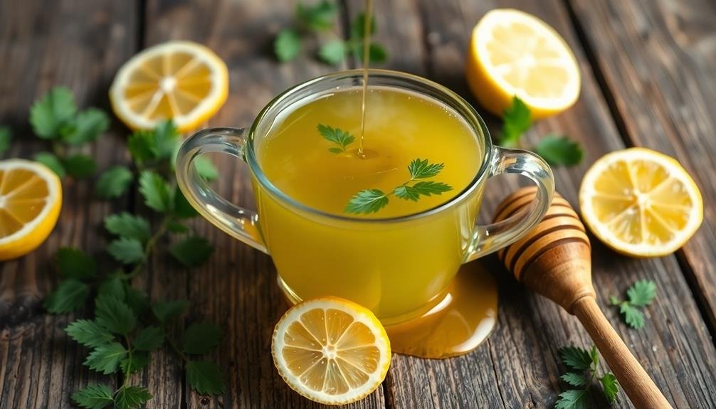 citrus infused sweet topping