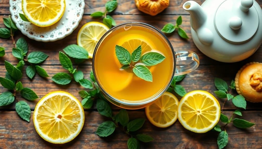 citrusy herbal refreshing notes
