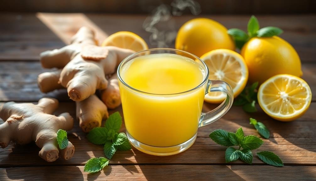 cleansing citrus herbal infusion