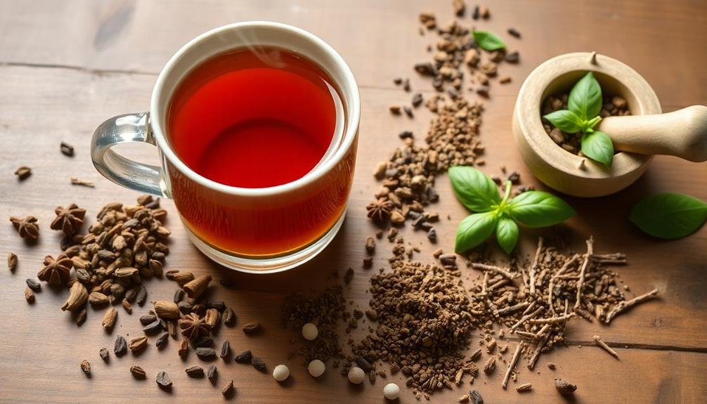 crafting herbal tea blends