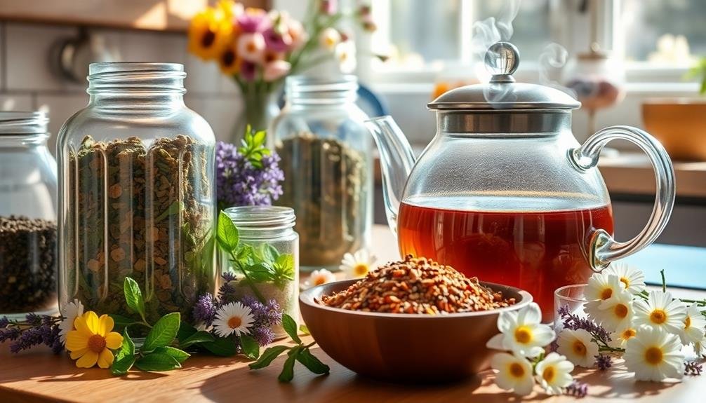 crafting your herbal blend