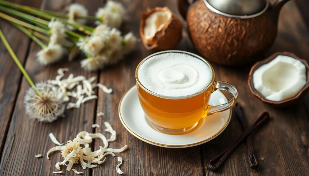 creamy coconut vanilla delight