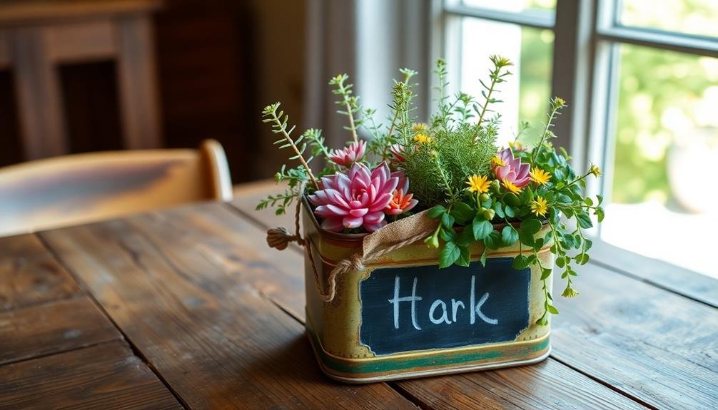 creative reuse of tins