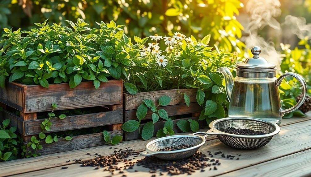 cultivating personal herb garden