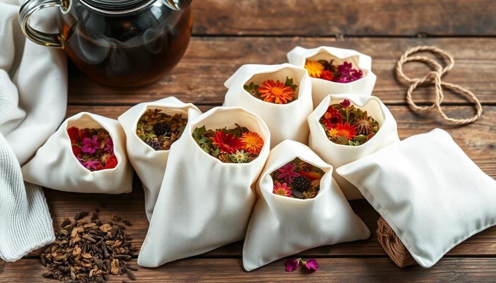 10 Eco-Friendly DIY Tea Bags for Custom Blends