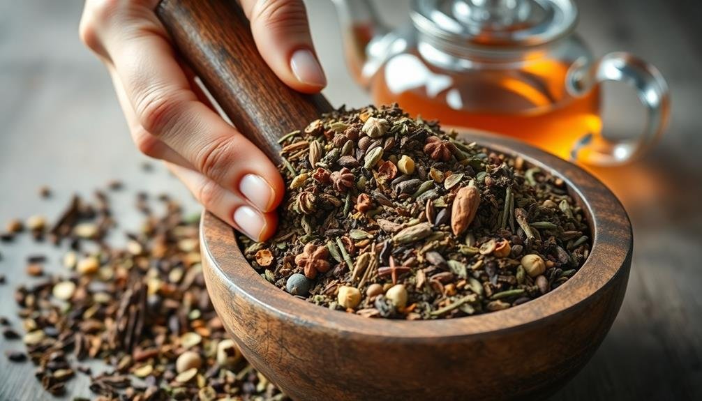custom herbal tea techniques
