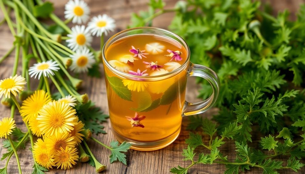 dandelion nettle tea blend