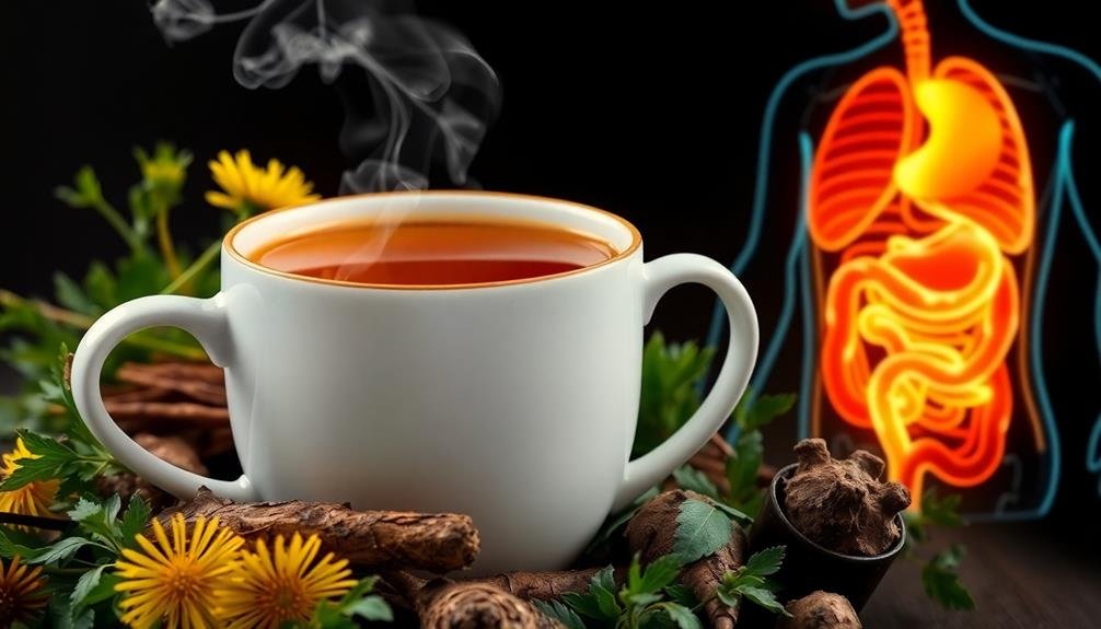 dandelion root enhances digestion