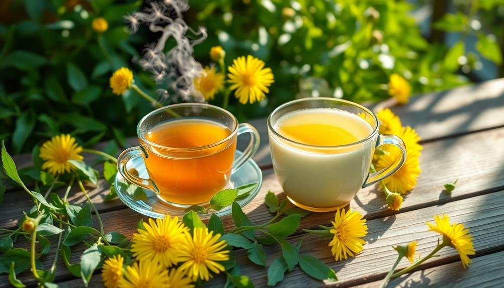 dandelion tea liver support