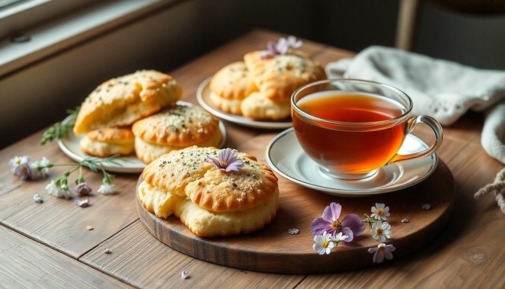 delicious savory baked goods