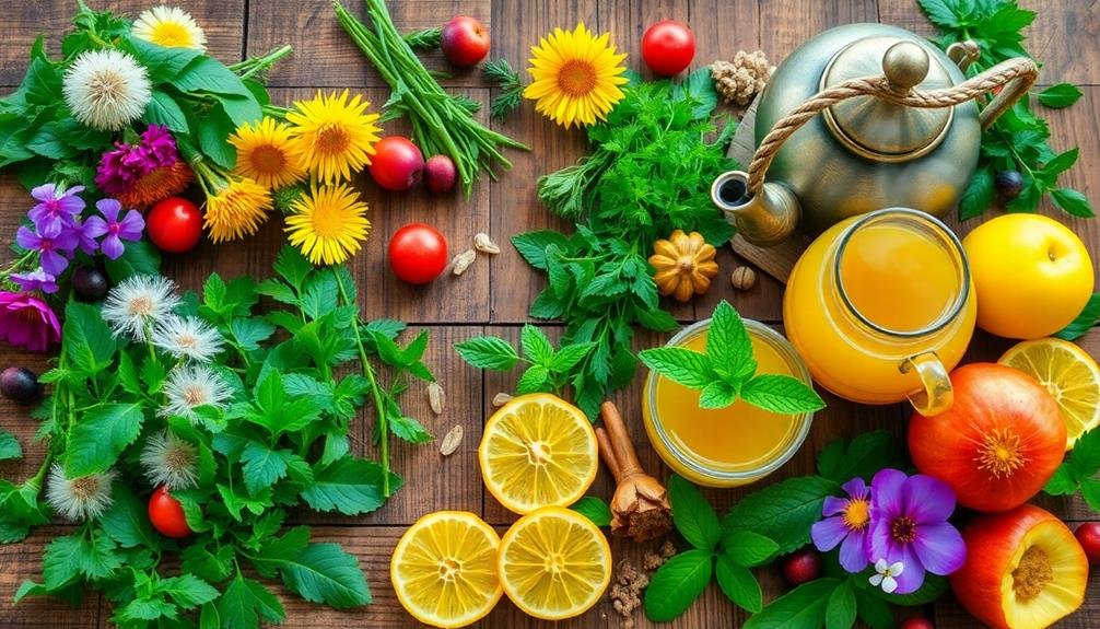 detoxifying essential herbs recommended