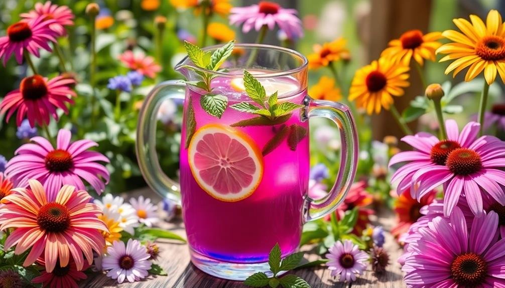 easy echinacea iced tea