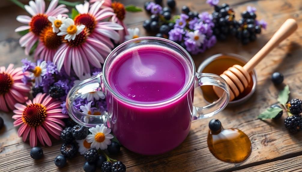 echinacea elderberry herbal supplement