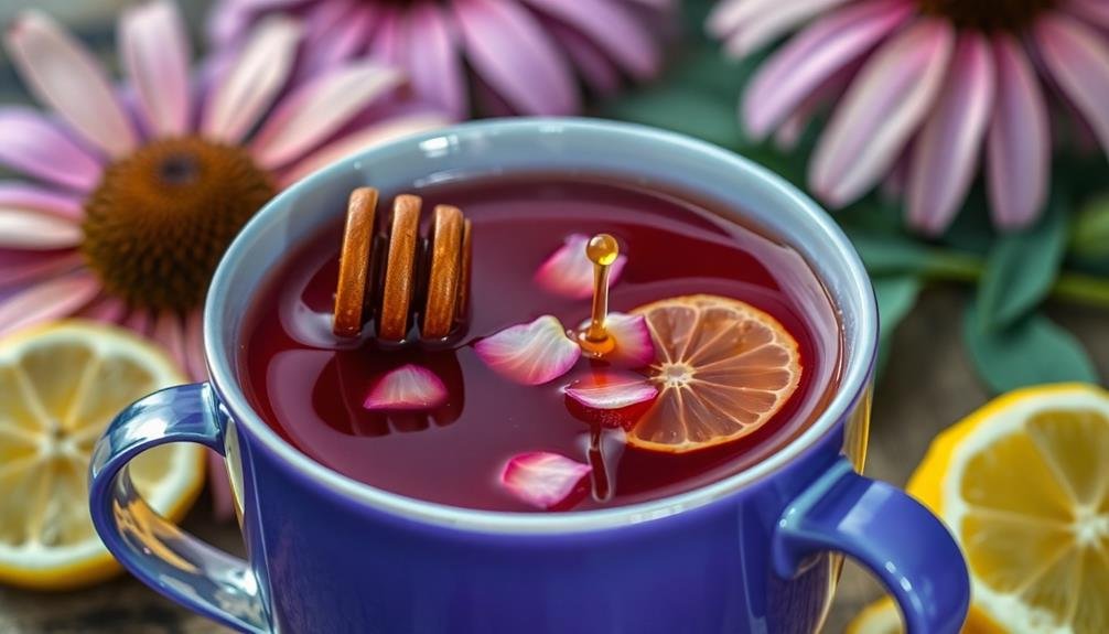 echinacea tea boosts immunity
