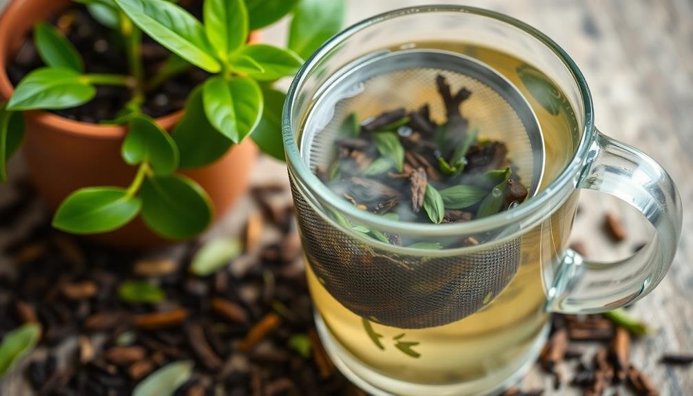eco friendly tea brewing