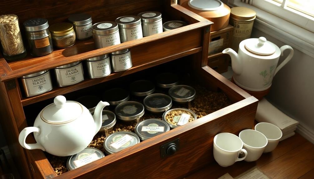 efficient tea storage solutions
