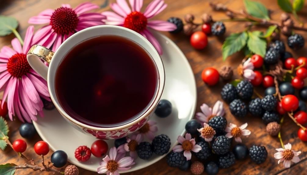 elderberry echinacea herbal mixture