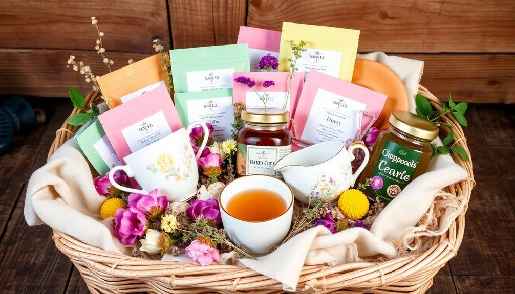 enchanting tea gift baskets
