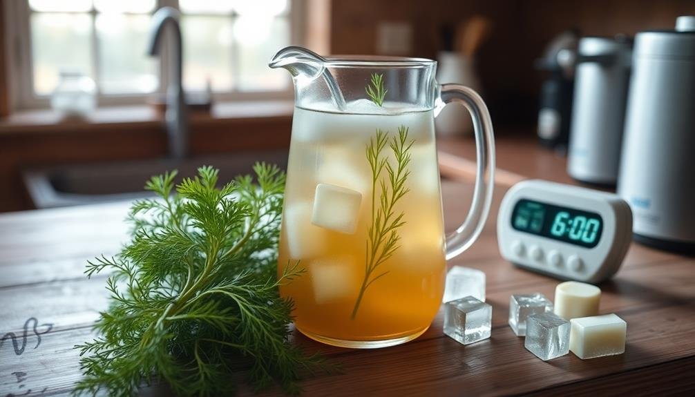 enhance taste by cooling