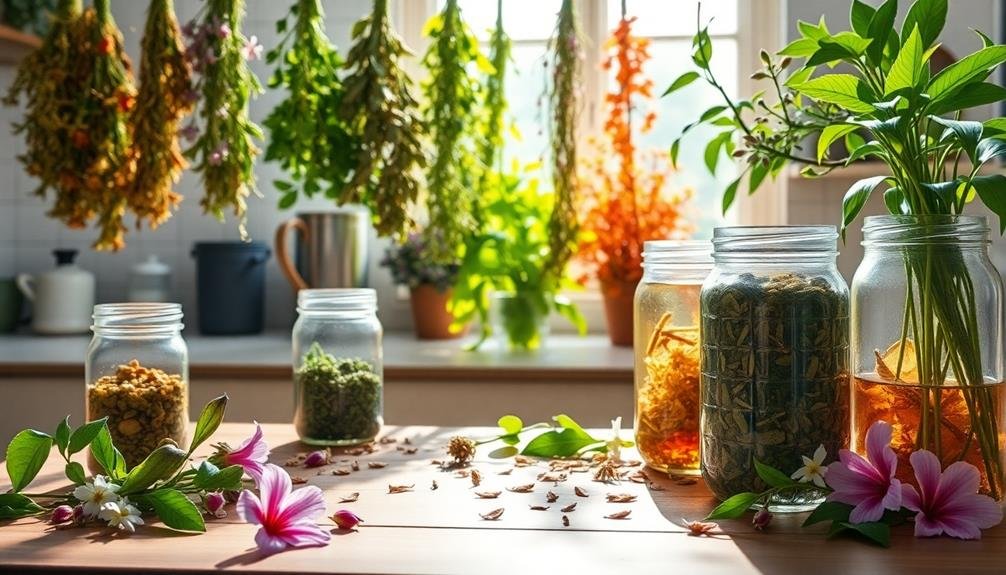 essential herb preservation technique
