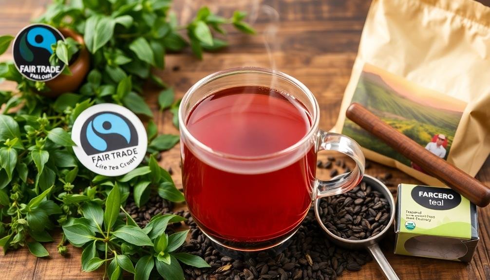 ethical herbal tea sourcing