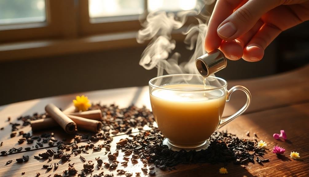 evaluating herbal tea aromas techniques