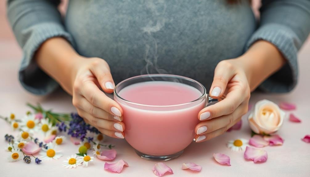 expectant mothers floral tea