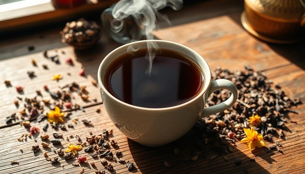 exploring earthy herbal teas