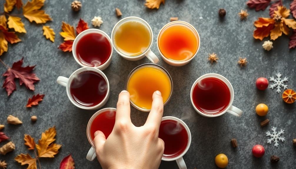 exploring seasonal tea flavors