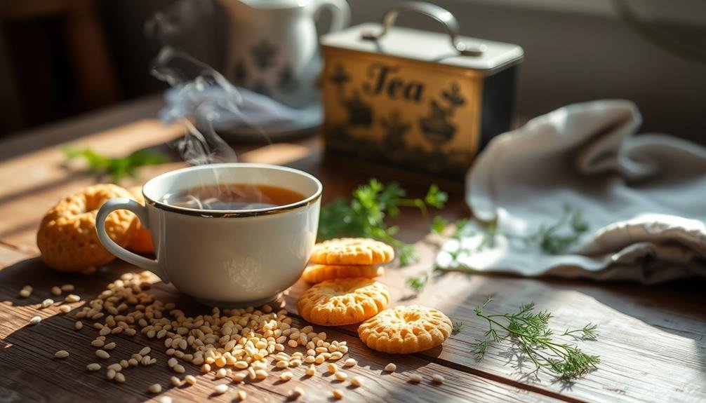 fennel seed tea biscuits