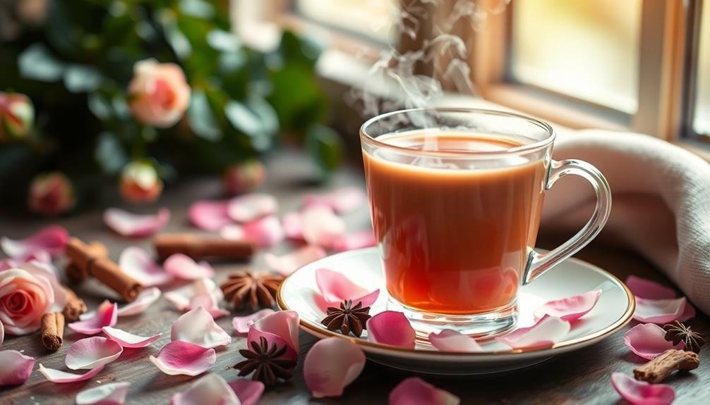 flavored tea beverage blend