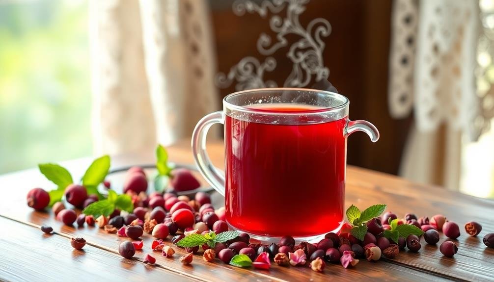 floral herbal tea blend